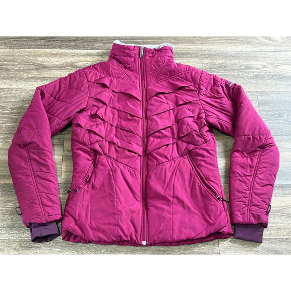 COLUMBIA KALEIDASLOPE TITANIUM OMNI-HEAT THERMAL COMFORT PUPLE WOMENS SIZE M - Picture 1 of 11